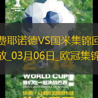 03月06日歐冠1/8決賽首回合費耶諾德vs國際米蘭進球視頻